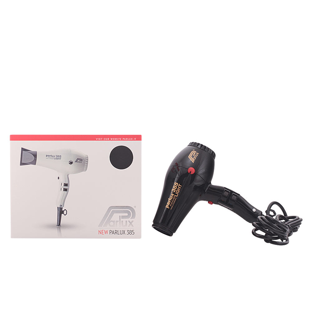 Parlux 385 Powerlight Hair Dryer - Black