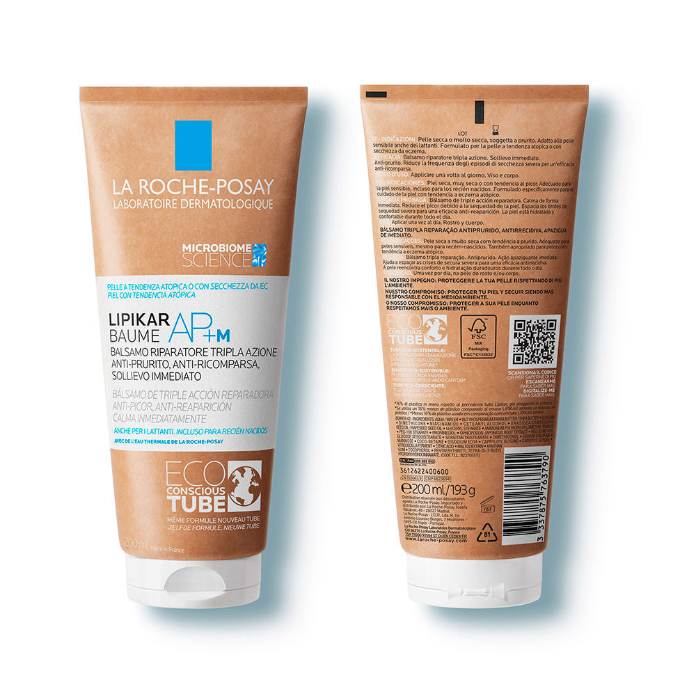La Roche-Posay Lipikar Baume AP+M Moisturizing Body Balm Set 200ml