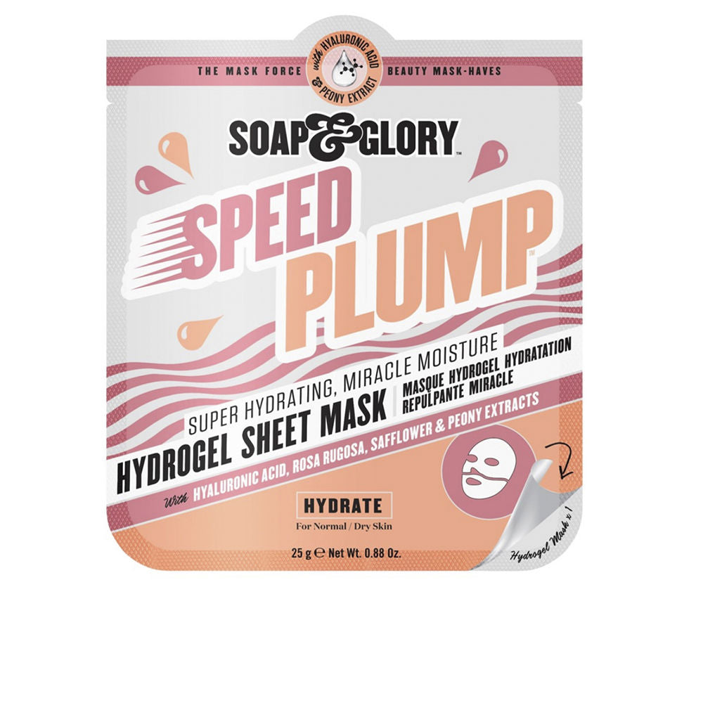 Soap & Glory Speed Plump Hydrogel Sheet Mask 25g