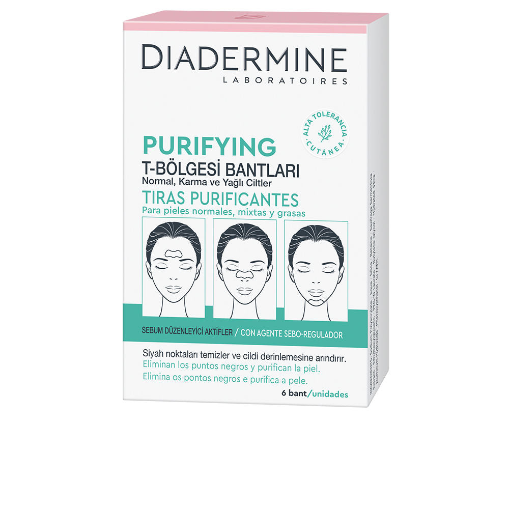 Diadermine Purifying Face Strips x6