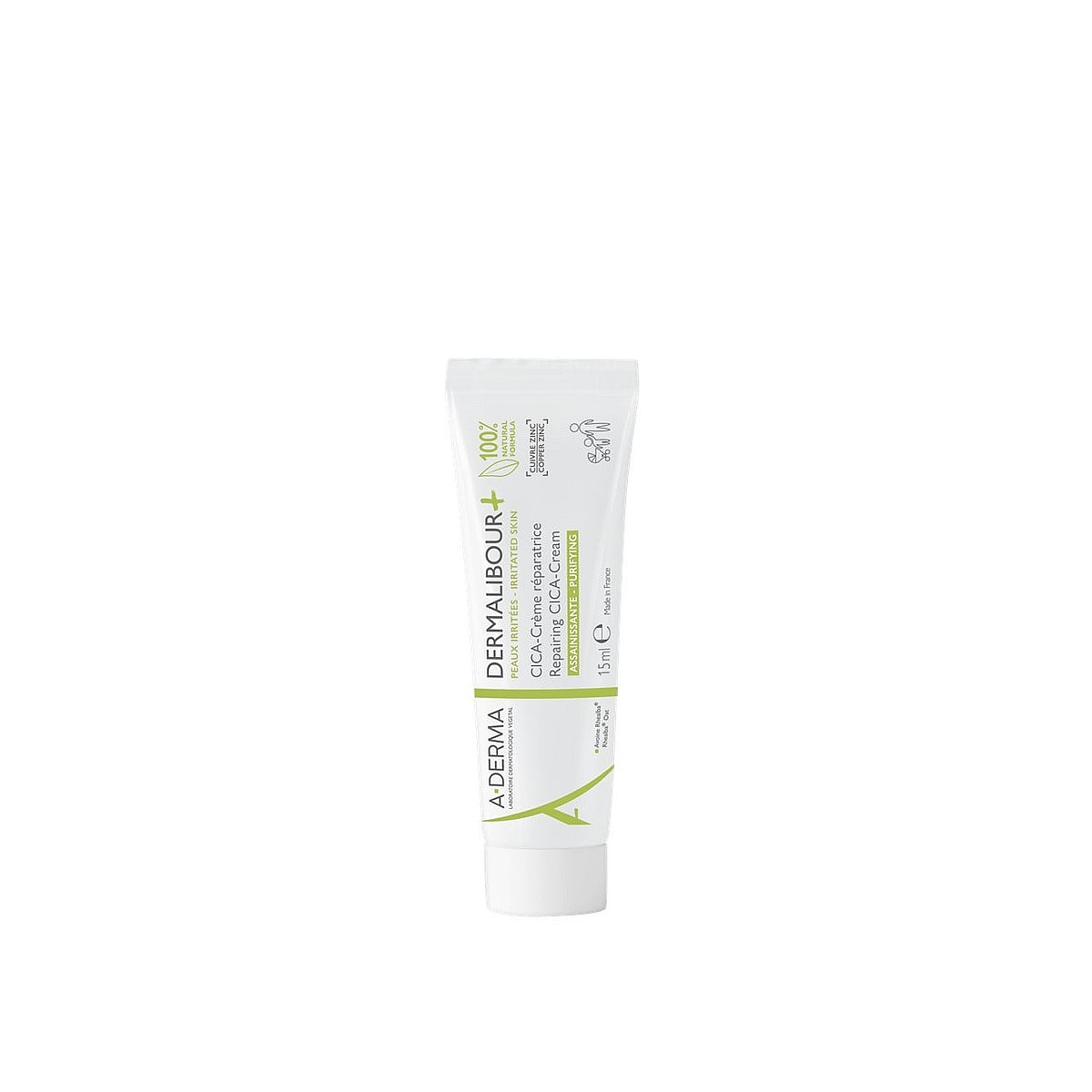 A-Derma Dermalibour+ Cica-Repairing Cream 15 ml