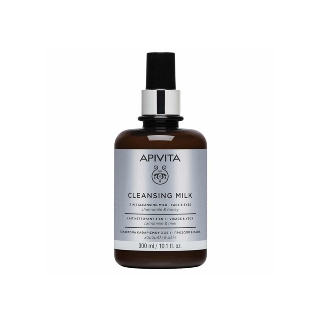APIVITA 3-In-1 Cleansing Milk Face & Eyes 300ml