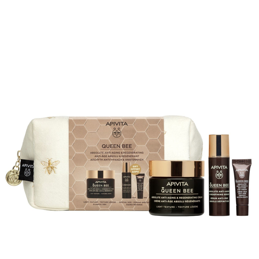 APIVITA Queen Bee Absolute Anti-Aging & Regenerating Light Texture Gift Set