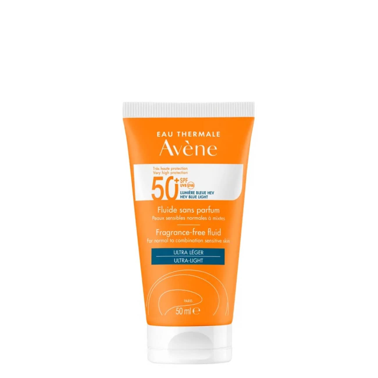 Avène Avene fluido 50+ sem perfume 50 ml