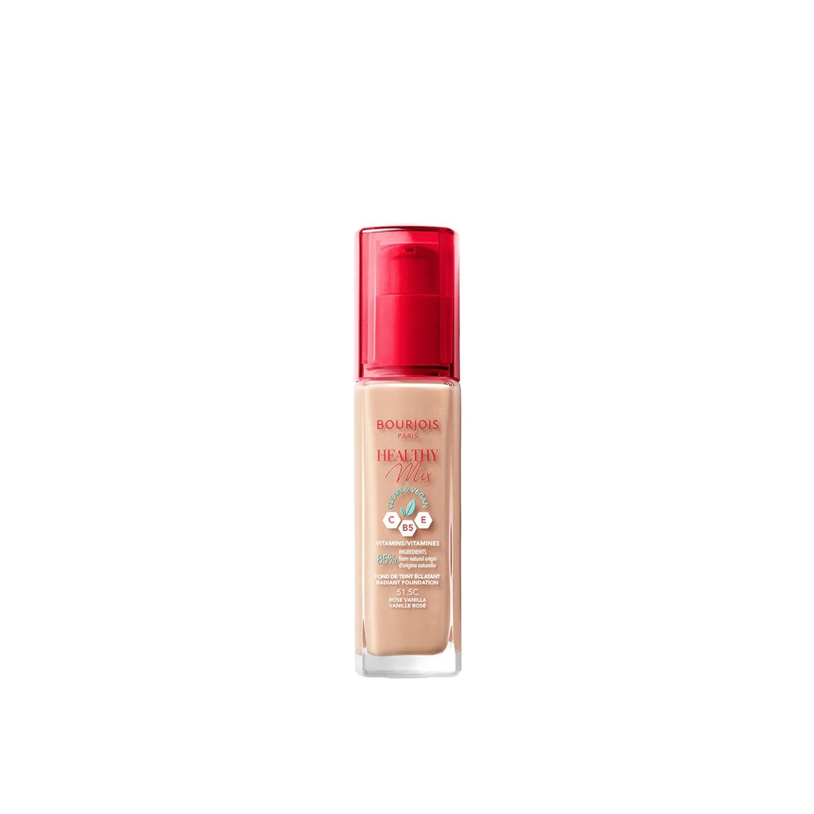 Bourjois Healthy Mix Radiant Foundation 51.5C Rose Vanilla 30ml