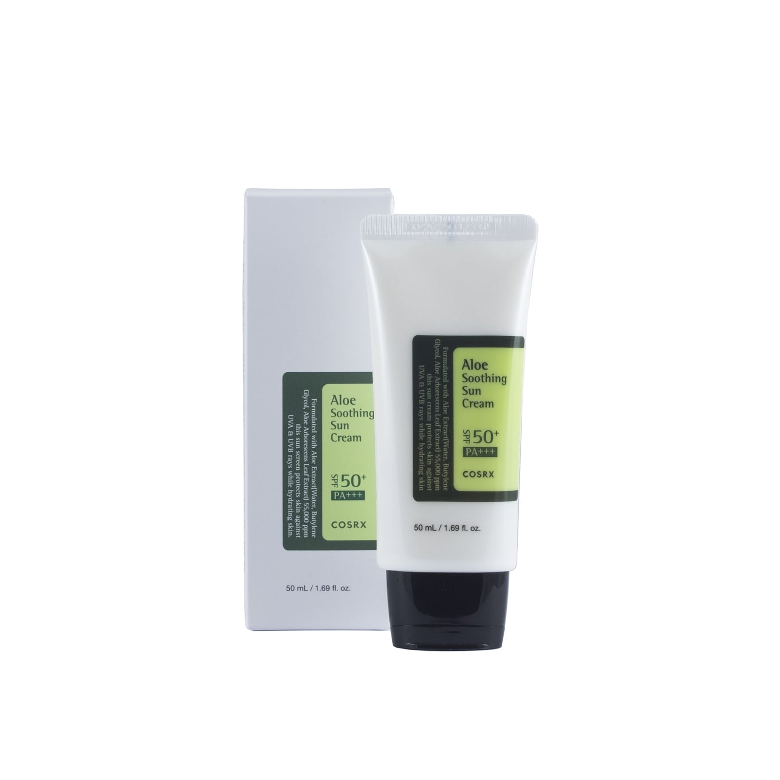 COSRX Crema Solar Calmante de Aloe SPF50+ 50ml