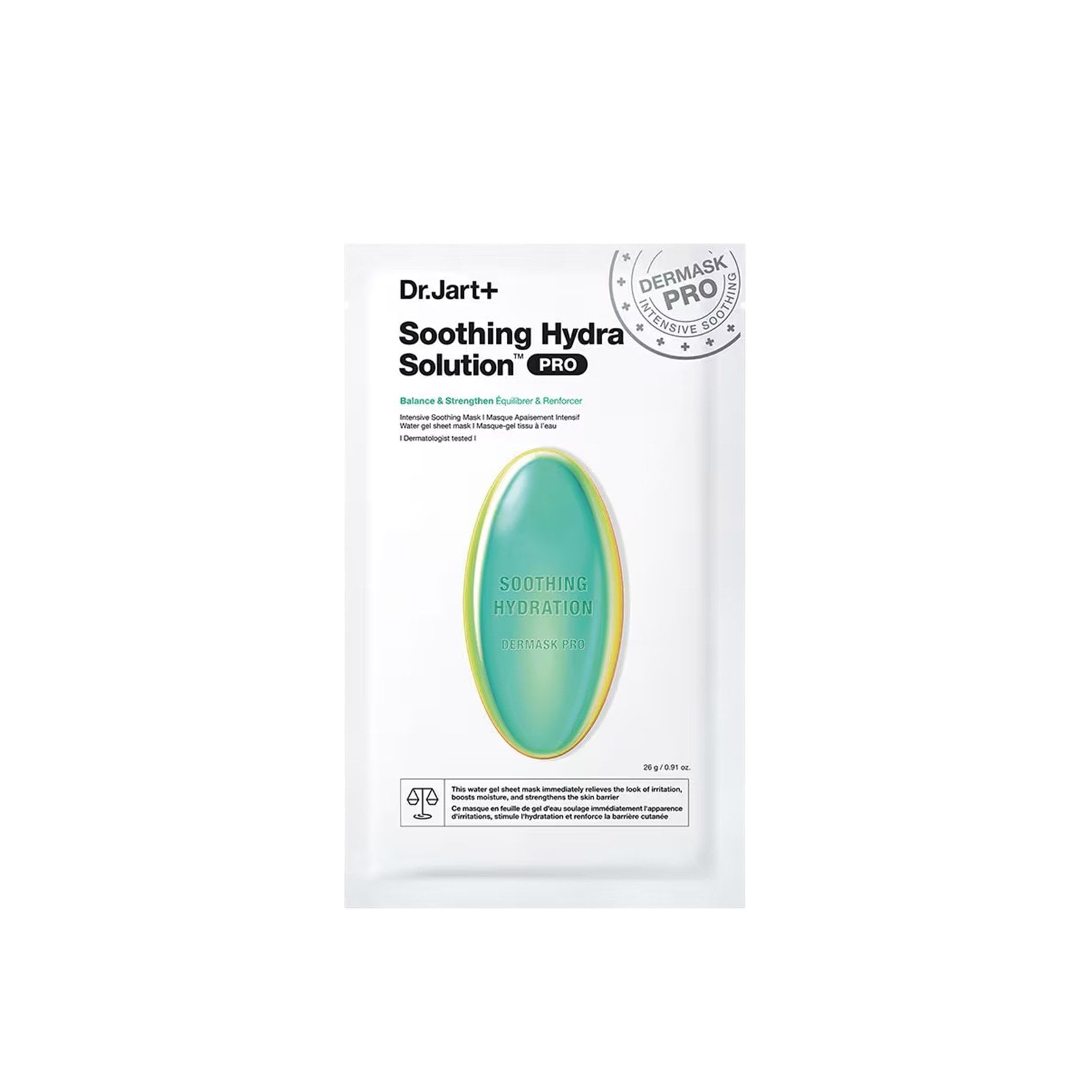 Dr.Jart+ Dermask Soothing Hydra Solution Pro Intensive Soothing Mask 26g