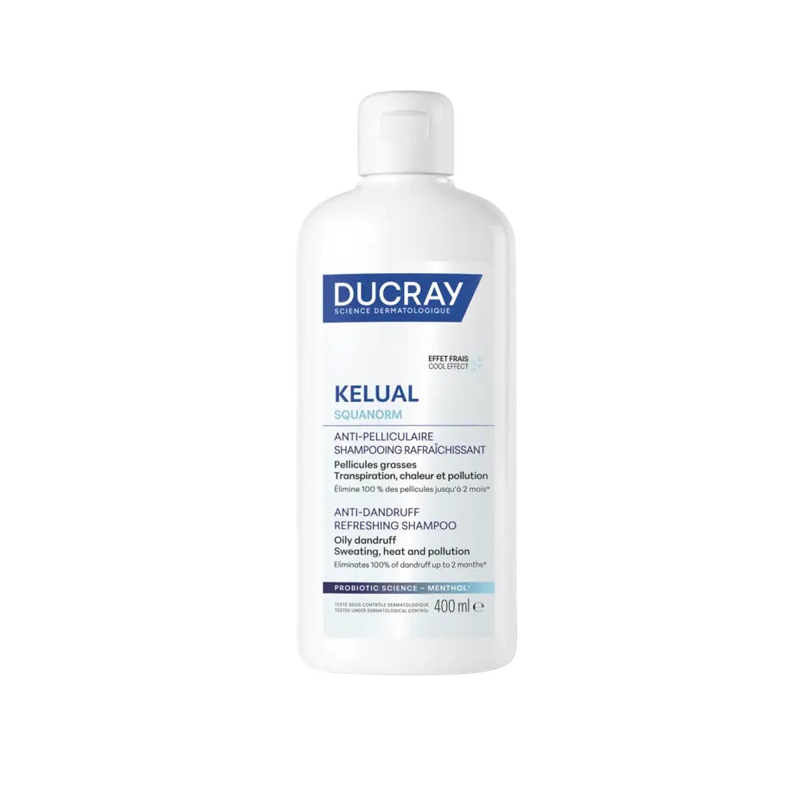 Ducray Kelual Squanorm Refreshing Anti-Dandruff Shampoo 400 ml