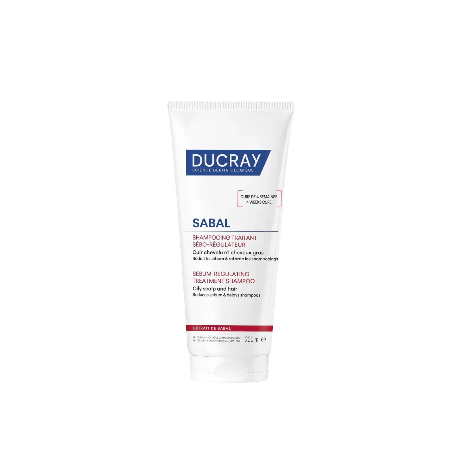 Ducray Sabal Sebum-Regulating Treatment Shampoo 200 ml