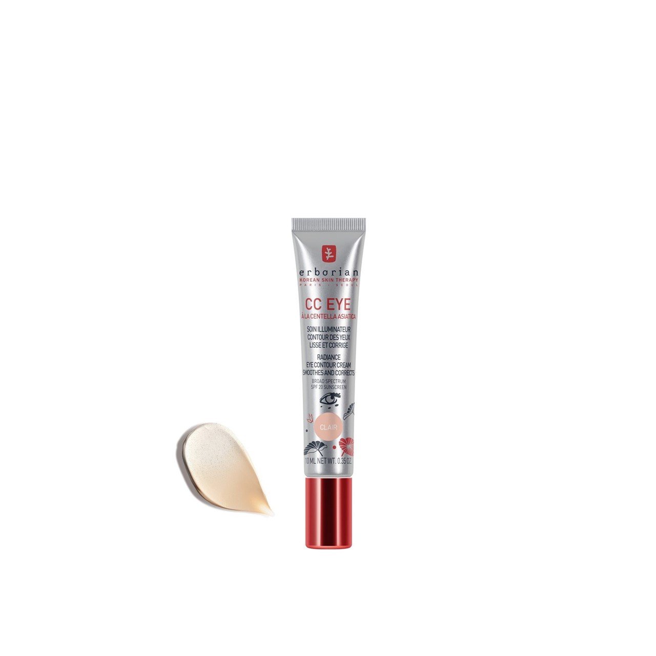 Erborian CC Crème Crema de Ojos Resplandor Alta Definición SPF20 Clair 10ml