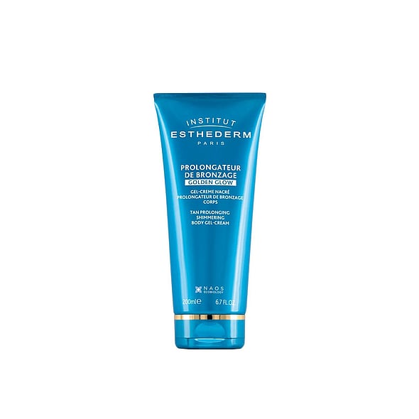 Esthederm Golden Glow Tan Prolonging Shimmering Body Gel-Cream 200ml
