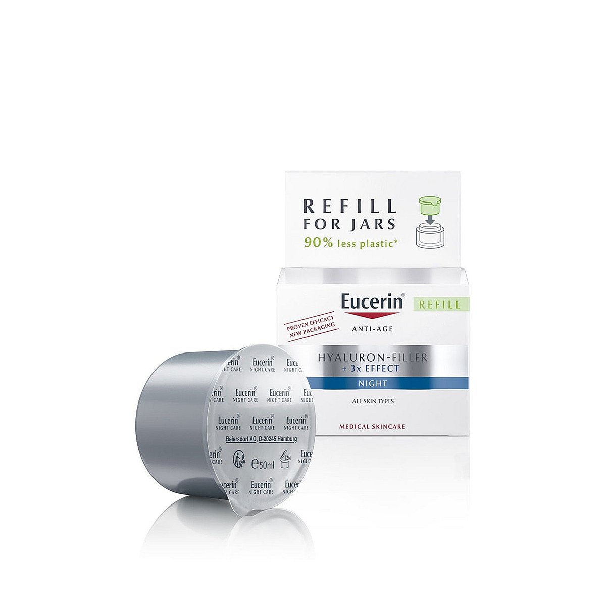 Eucerin Hyaluron Filler Night Refill 50 ml