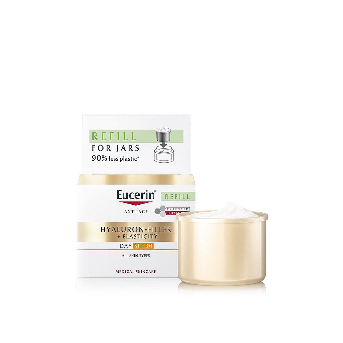 Eucerin Hyaluron Filler + Elasticity Day SPF 30 Refill 50 ml