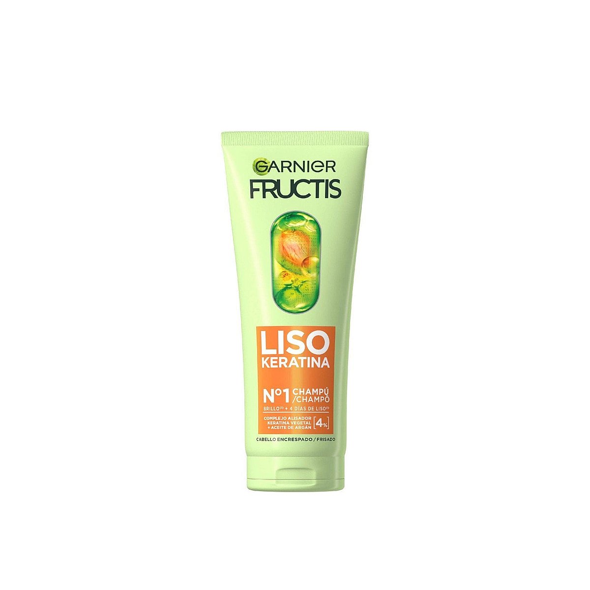 Garnier Fructis Liso Keratin Nº1 Shampoo 200 ml