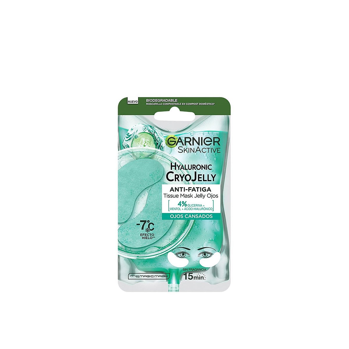 Garnier Skinactive Hyaluronic Cryojelly Anti-Fatigue Mask for Tired Eyes and Ice Effect 5g