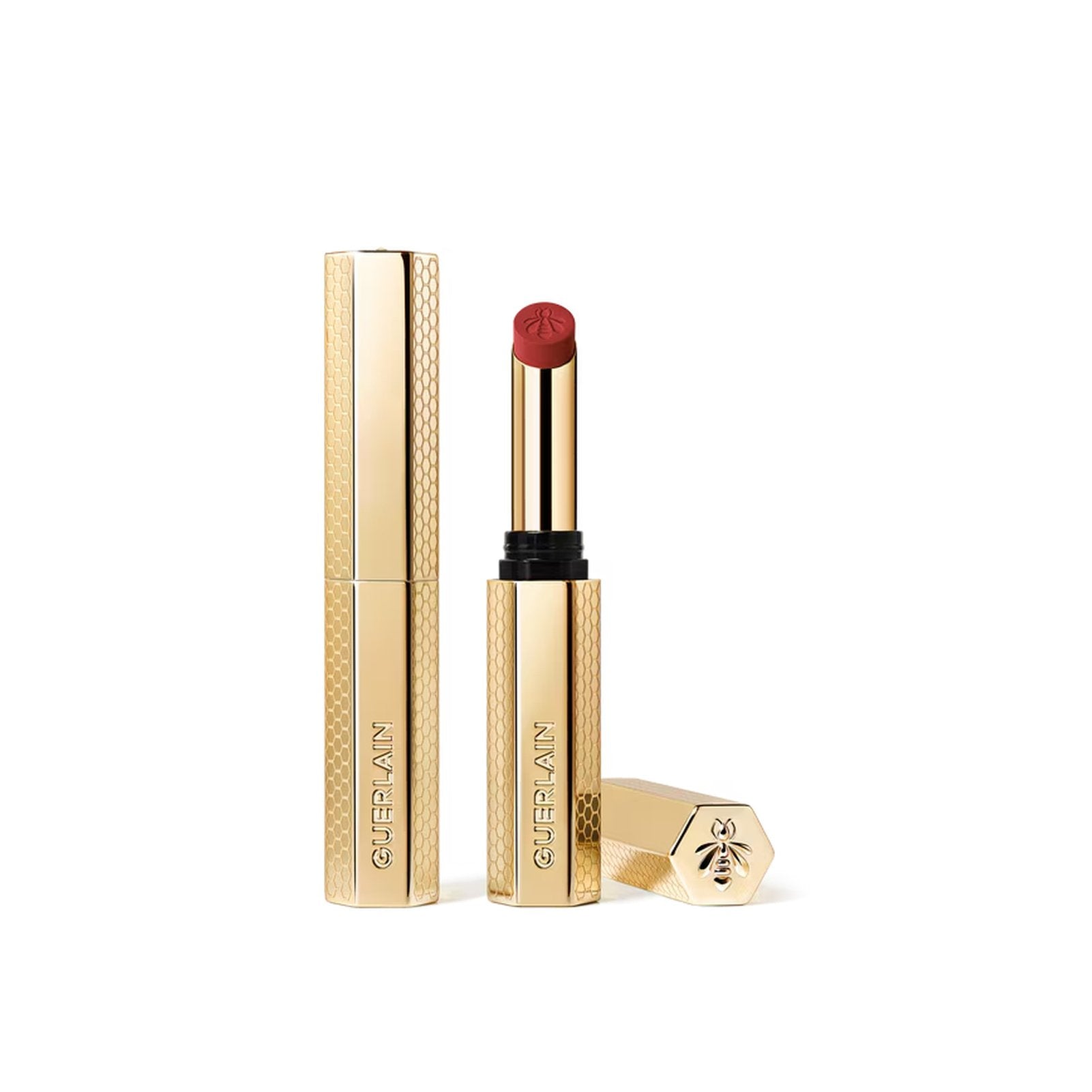 Guerlain KissKiss Honey-Infused Intense Lipstick 599 Red Aster 1.85g