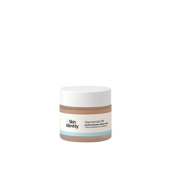 iD Skin Identity Niacinamide 5% Multi-Correction Moist Cream 50ml hydrates, evens tone, and softens skin