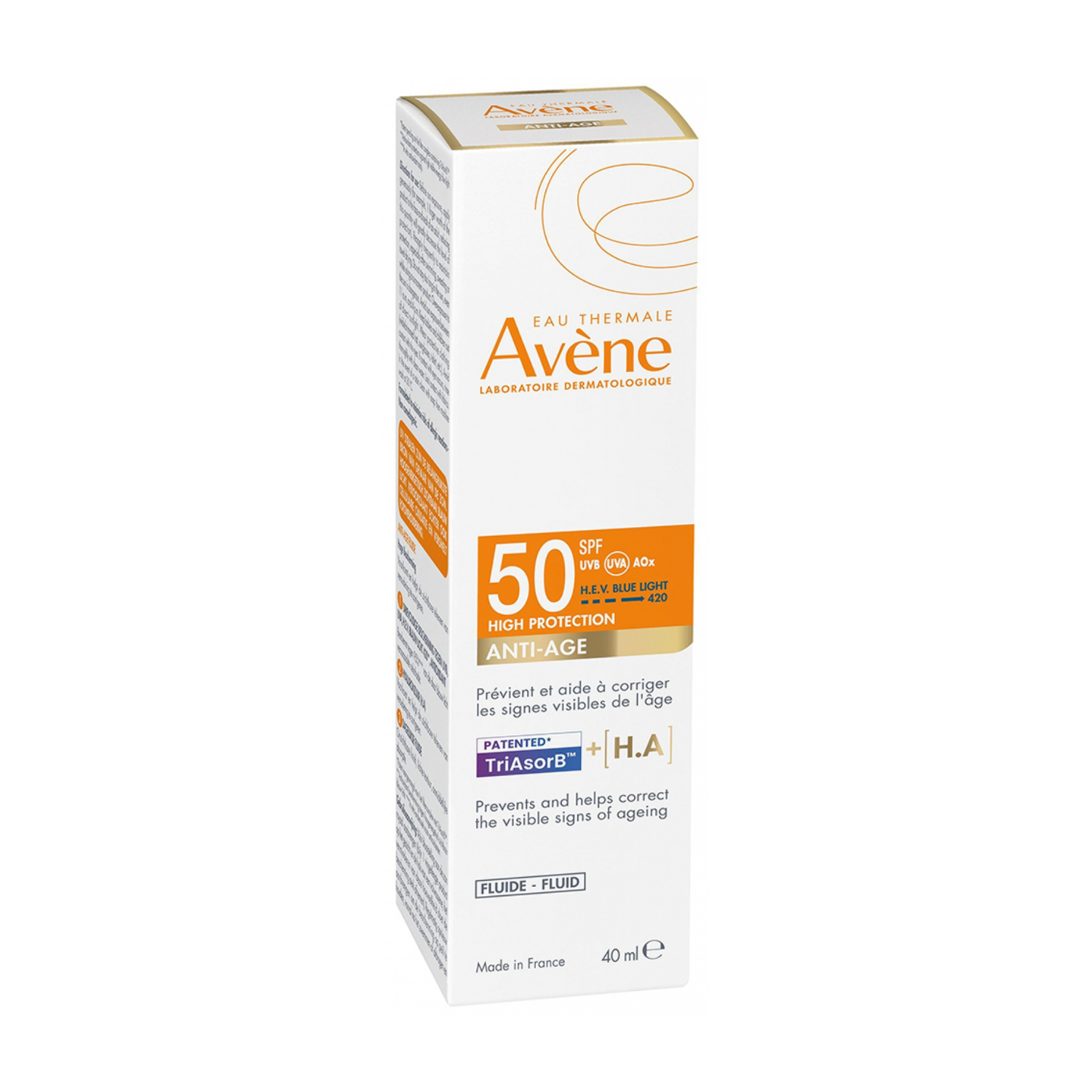 Avène Sun High Protection Anti-Age Fluid SPF50 40ml