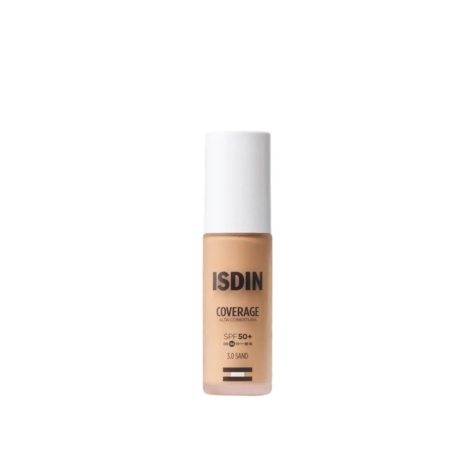 ISDIN Coverage SPF50+ Base de Alta Cobertura 3.0 Sand 30g
