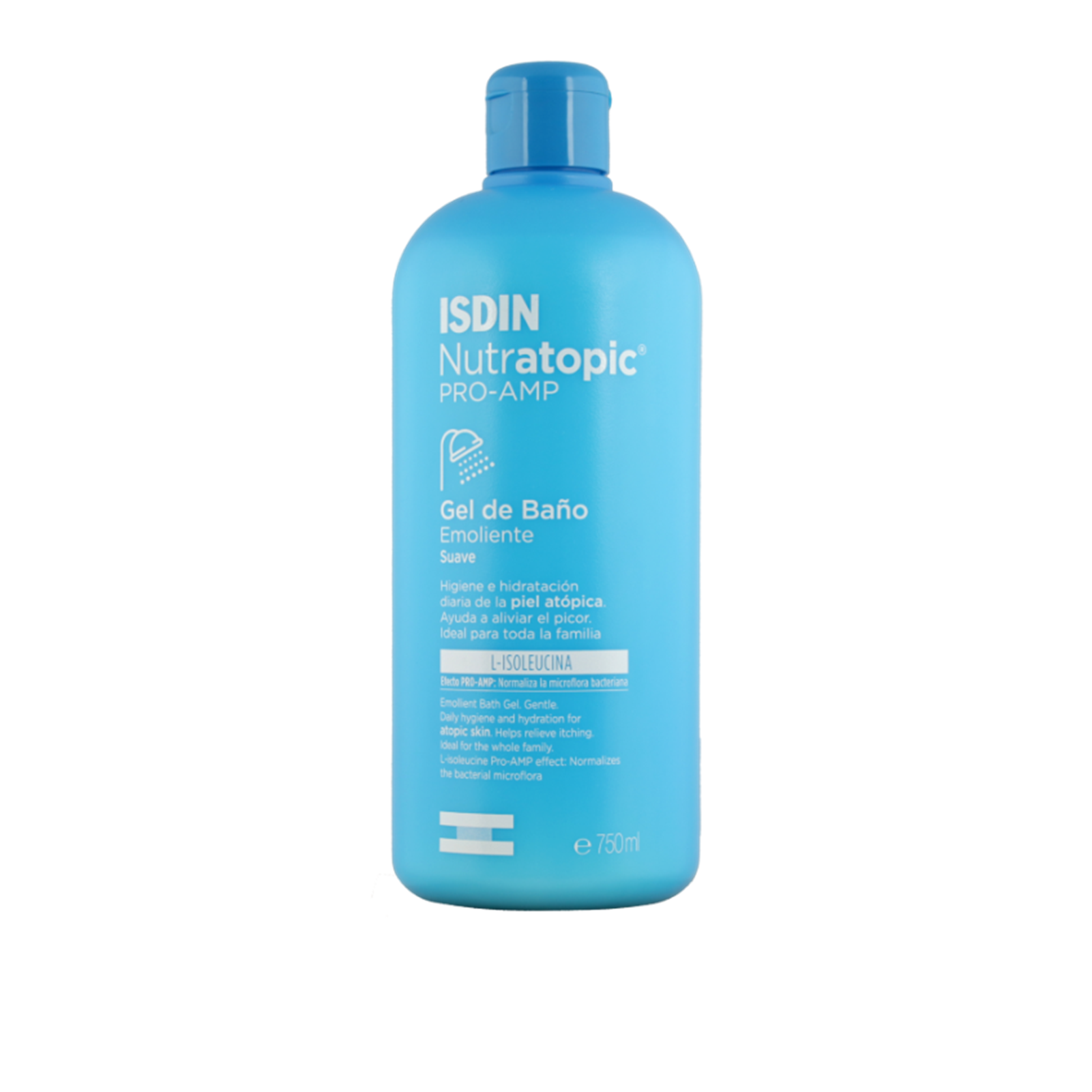 ISDIN Nutratopic Pro-AMP Gel de Banho Emoliente 750ml