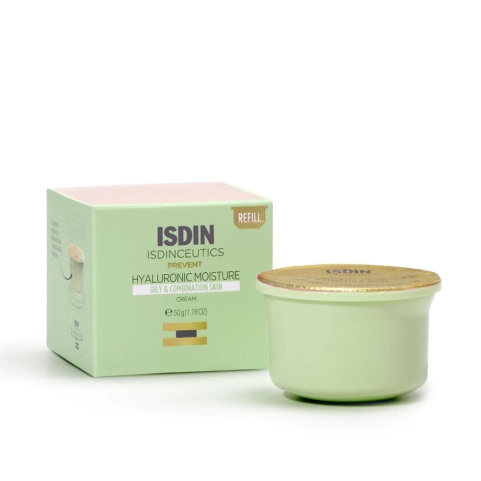 ISDINCEUTICS Hyaluronic Moisture Cream Oily & Combination Skin Refill 50g