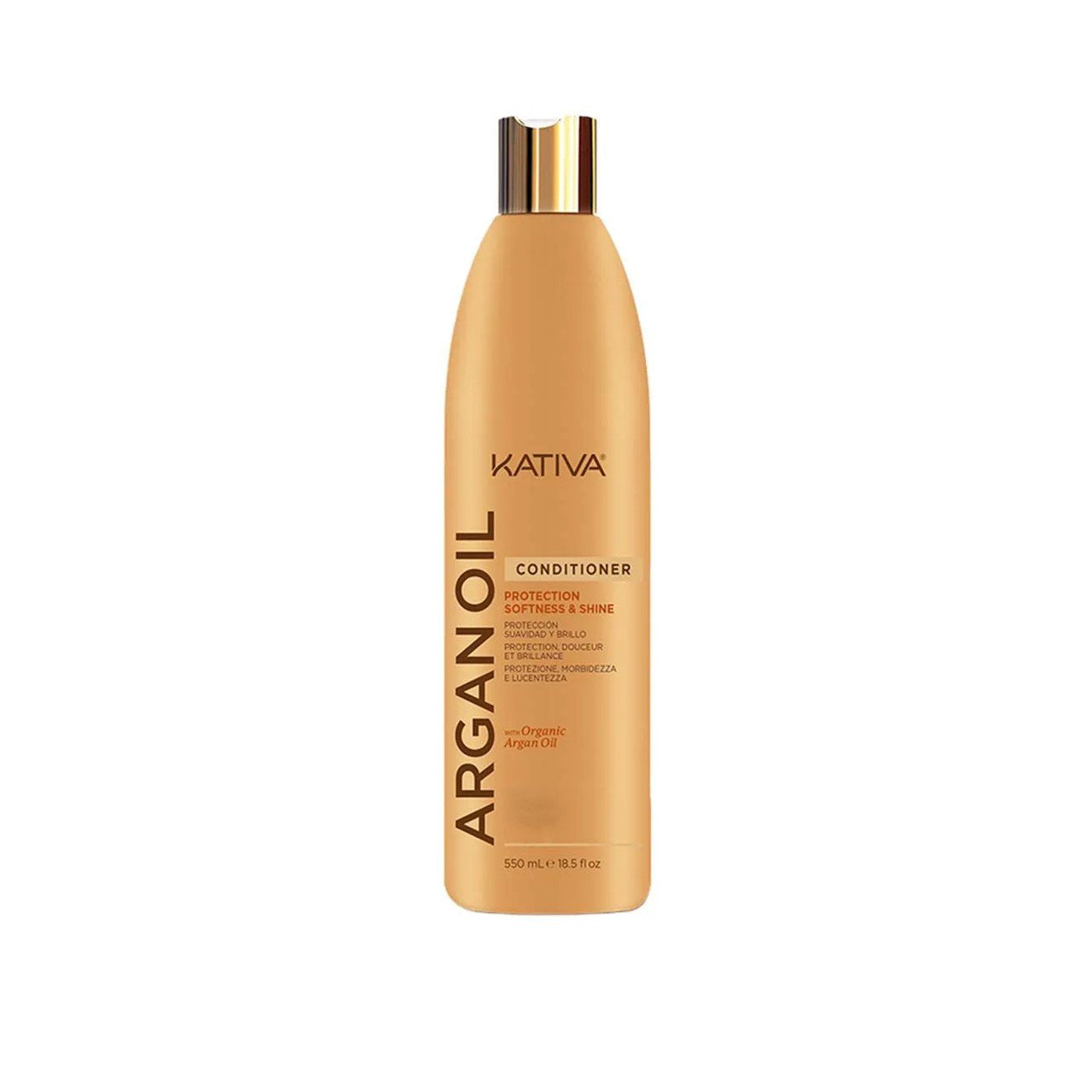 Kativa Argan Oil Protection Softness & Shine Conditioner 550ml