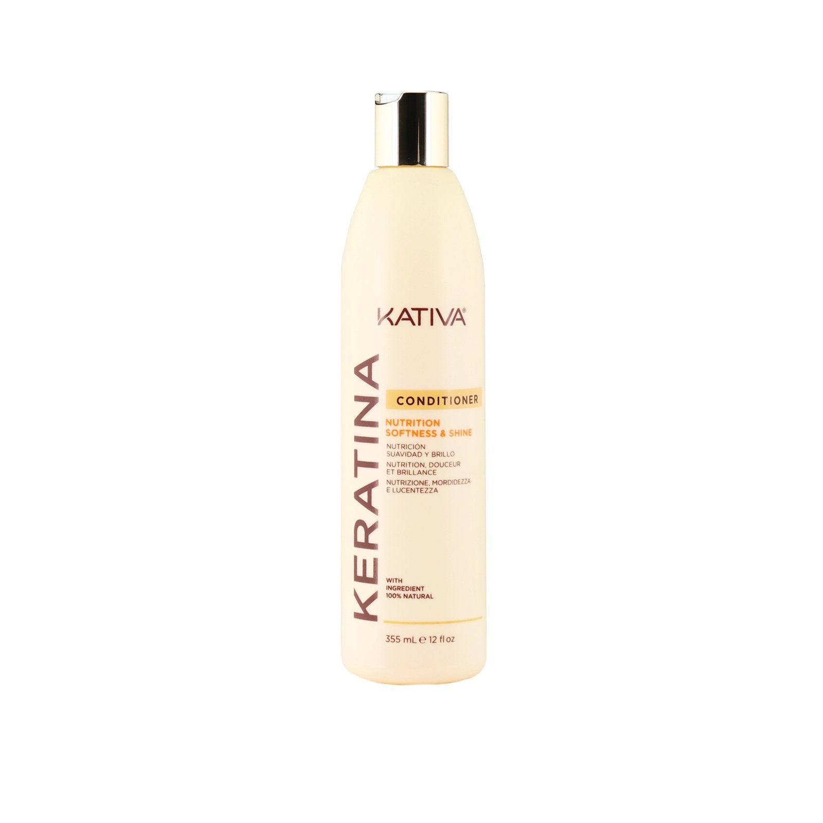 Kativa Keratin Nutrition Softness & Shine Conditioner 355ml