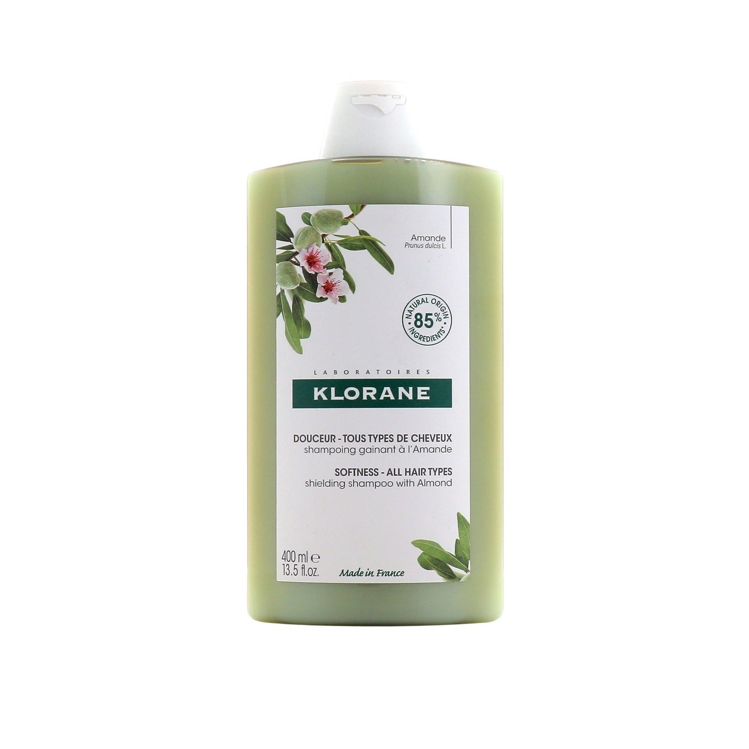 Klorane Softness Shielding Shampoo with Almond 400ml