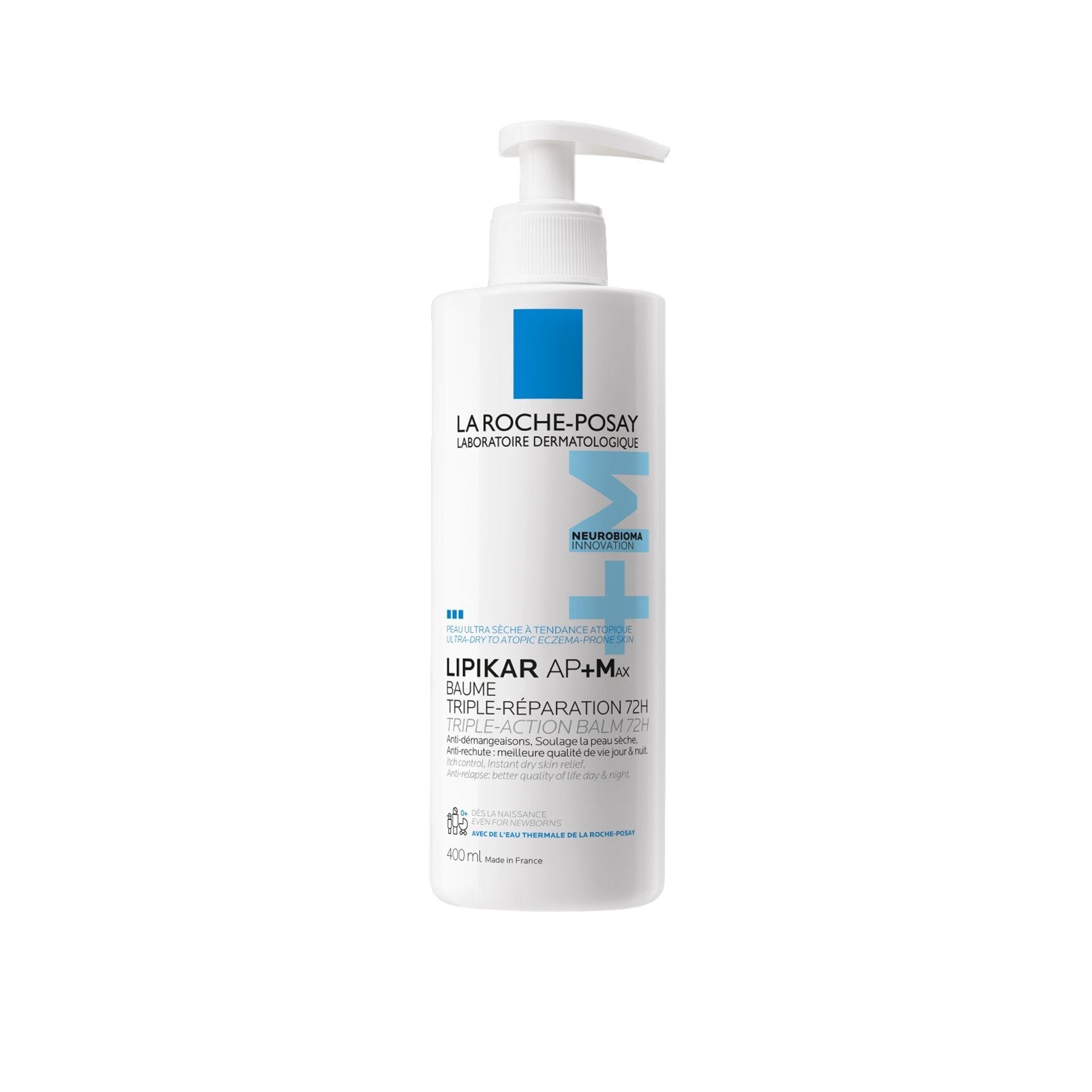 La Roche Posay Lipikar Ap+ Max Triple Repair Balm 72h 400 ml