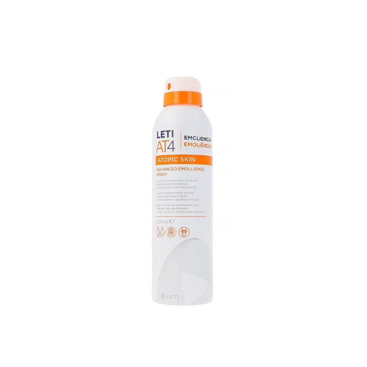 Leti Pharma Letiat4 Atopic Skin Advanced Emollient Spray 200 ml