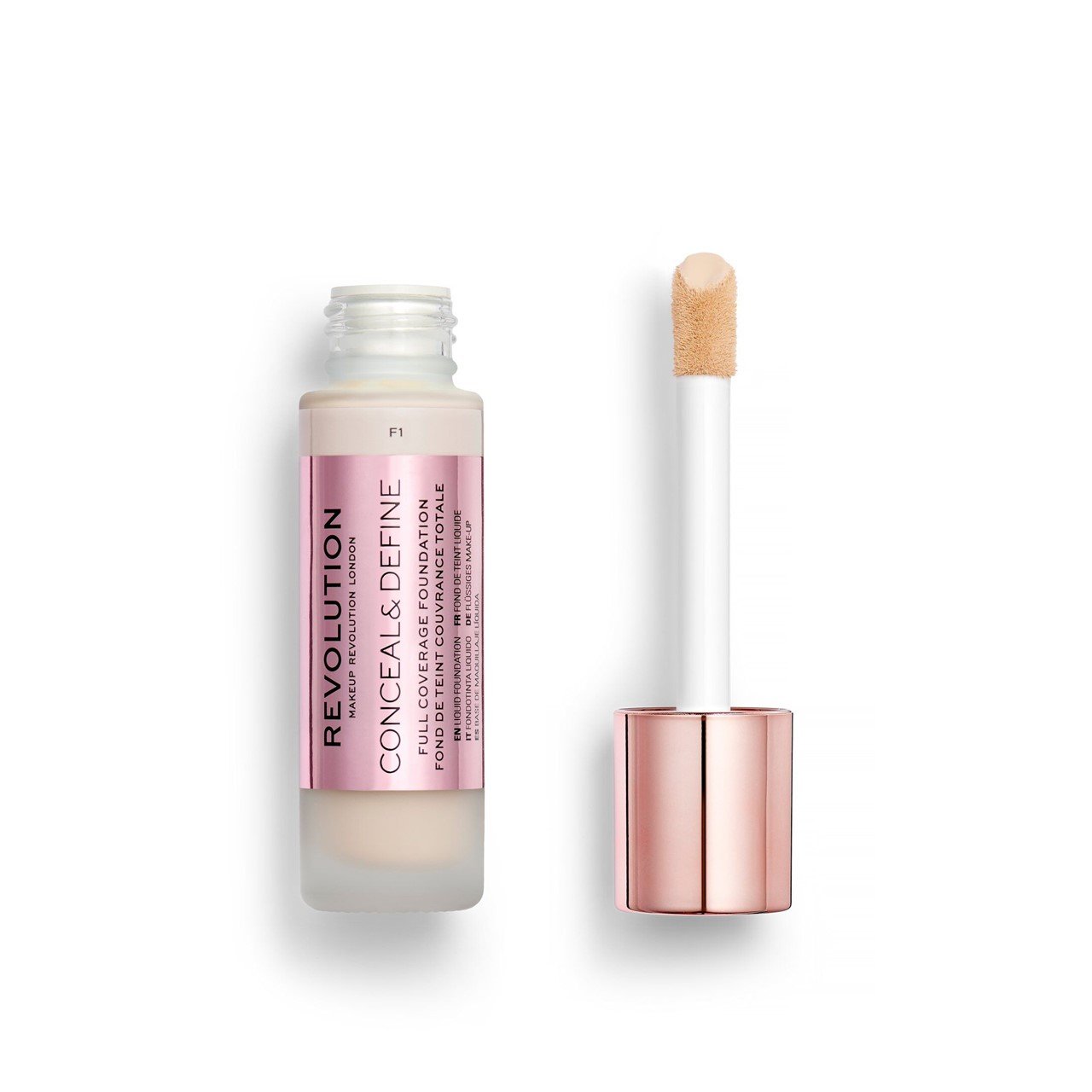 Makeup Revolution Conceal & Define Foundation F1 23ml
