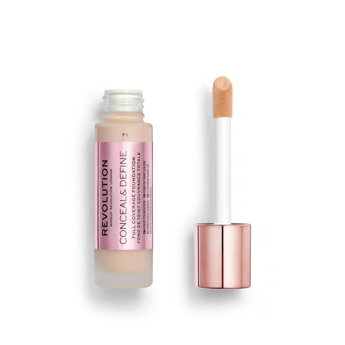 Makeup Revolution Conceal & Define Foundation F5 23ml