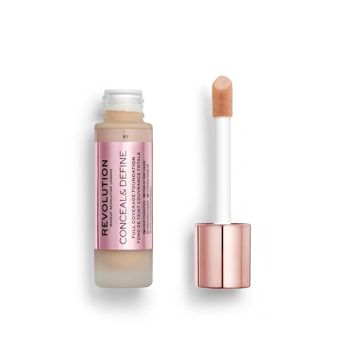 Makeup Revolution Conceal & Define Foundation F7 23ml
