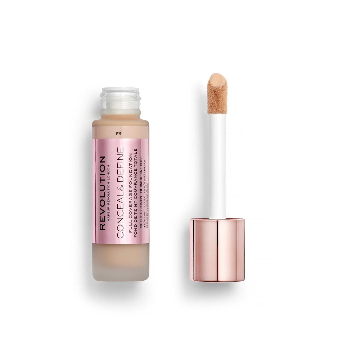 Makeup Revolution Conceal & Define Foundation F9 23ml