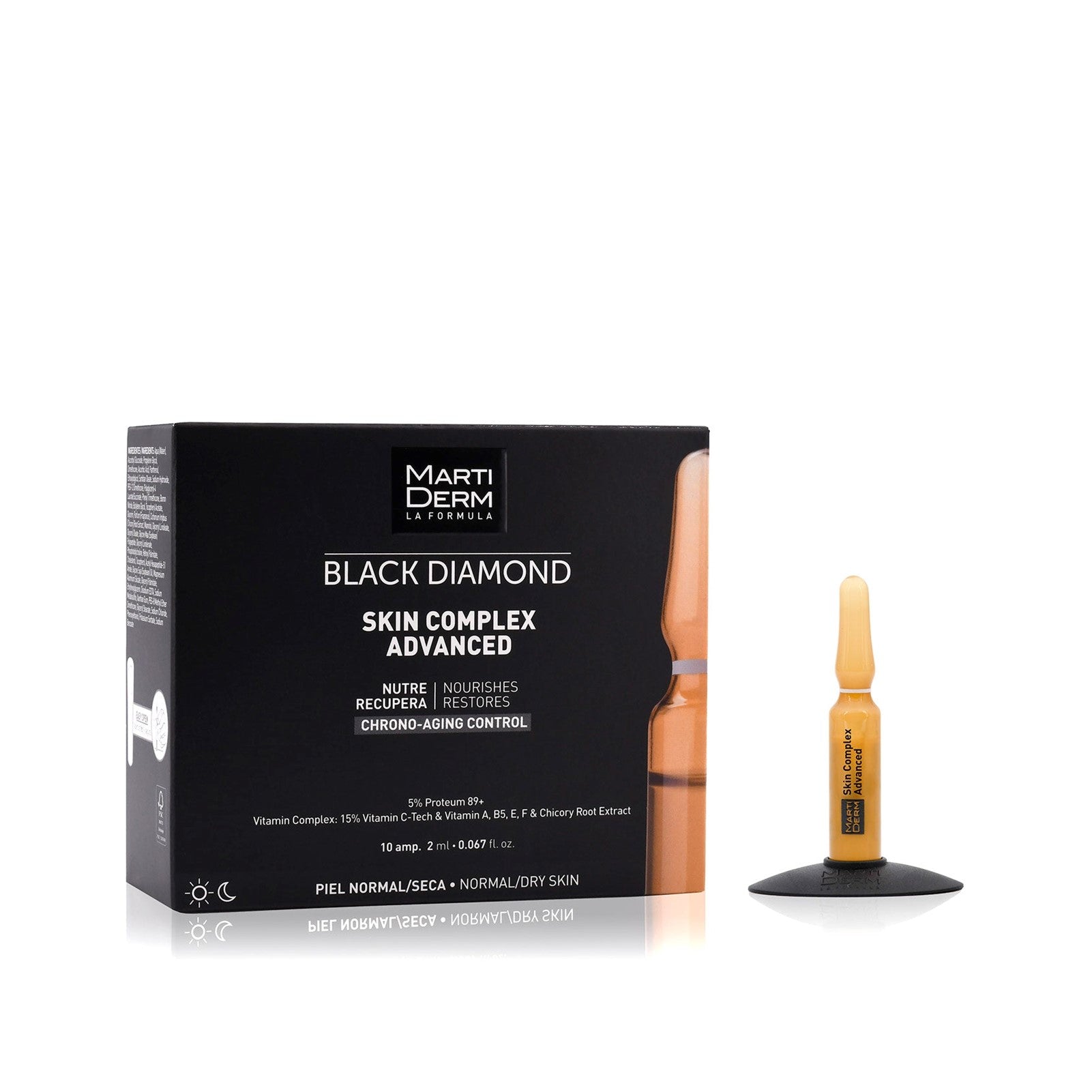 Martiderm Black Diamond Skin Complex Advanced Ampoules 10 X 2 ml