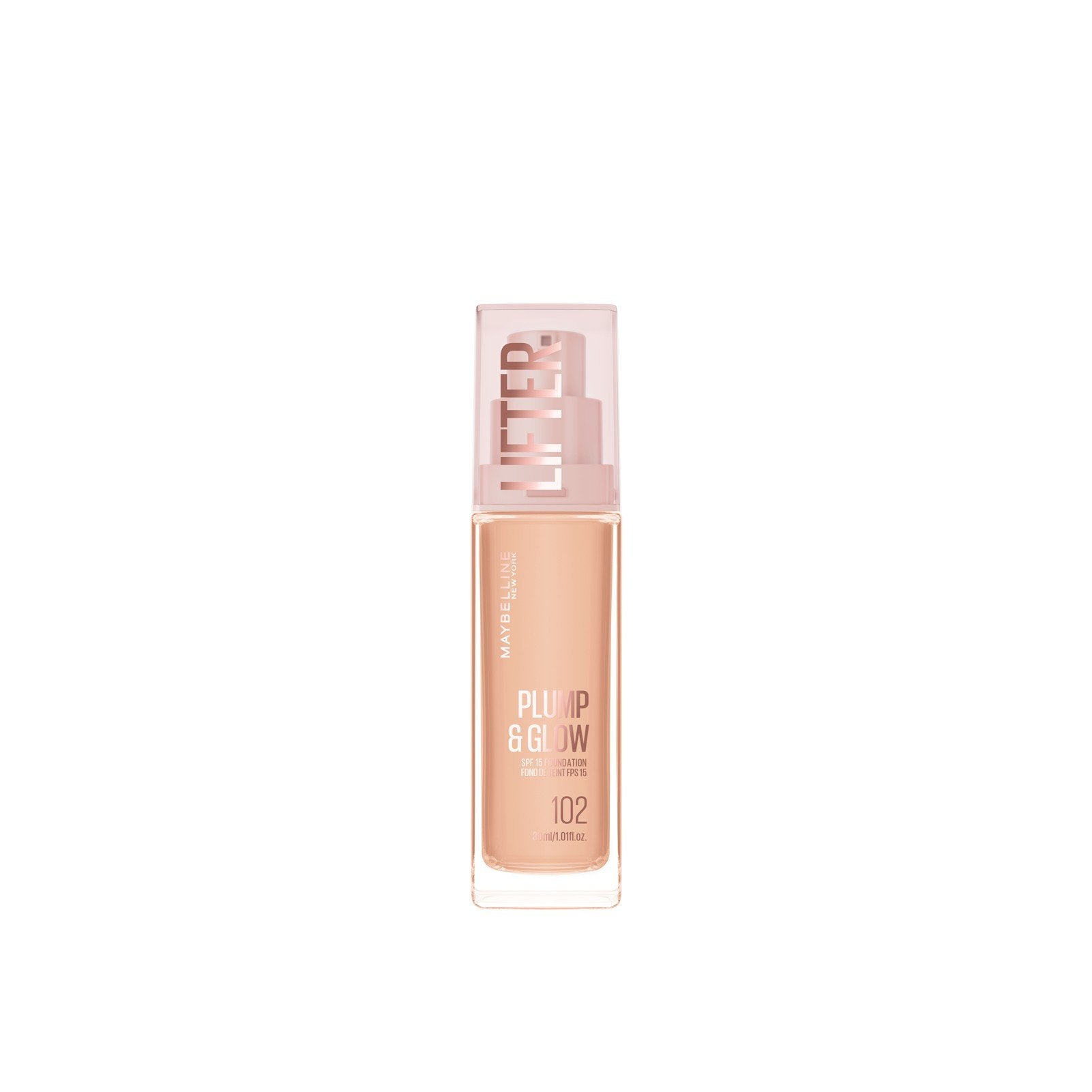 Maybelline Lifter Plump & Glow Base SPF15 102 30ml