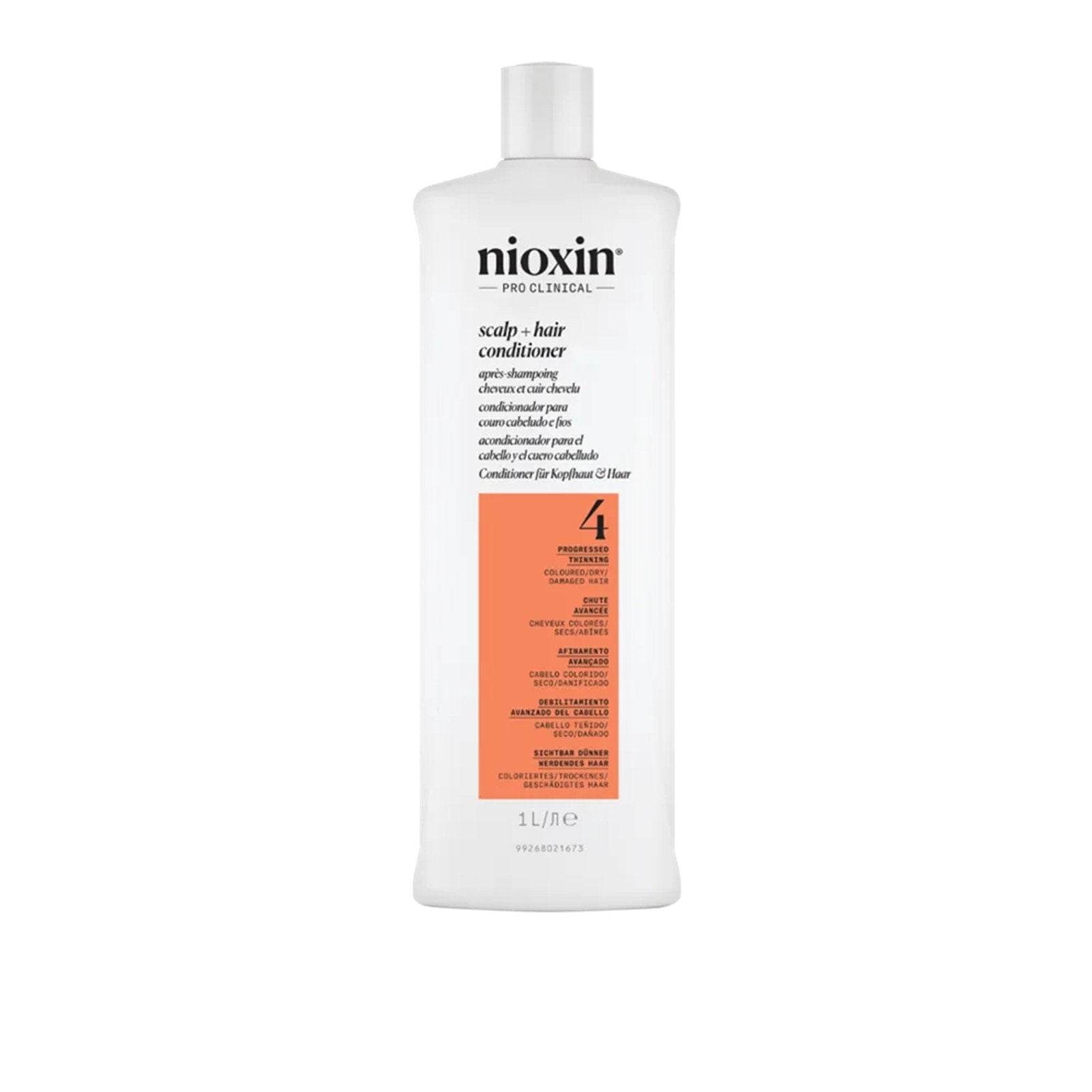Nioxin System 4 - Conditioner - Dyed and Damaged Hair with Advanced Weakening 1000 ml