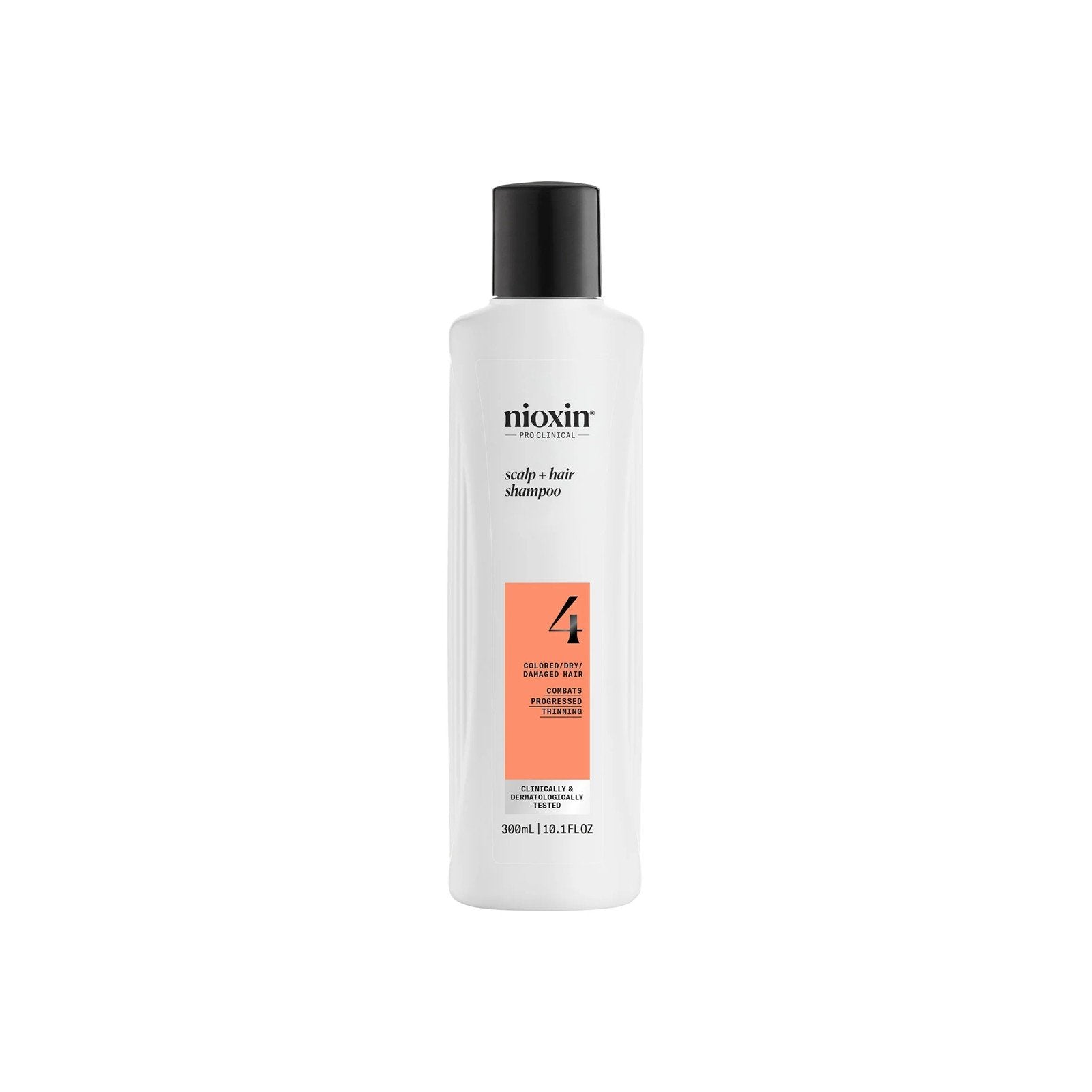 Nioxin System 4 - Shampoo - Dyed and Damaged Hair with Advanced Weakening 300 ml