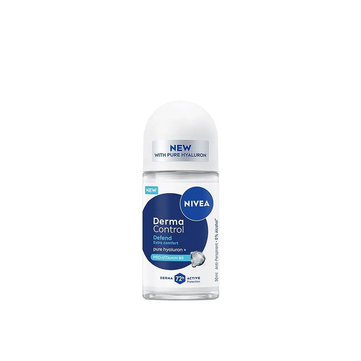 Nivea Derma Control 72h Defend Antitranspirante Extra Conforto Roll-On 50ml