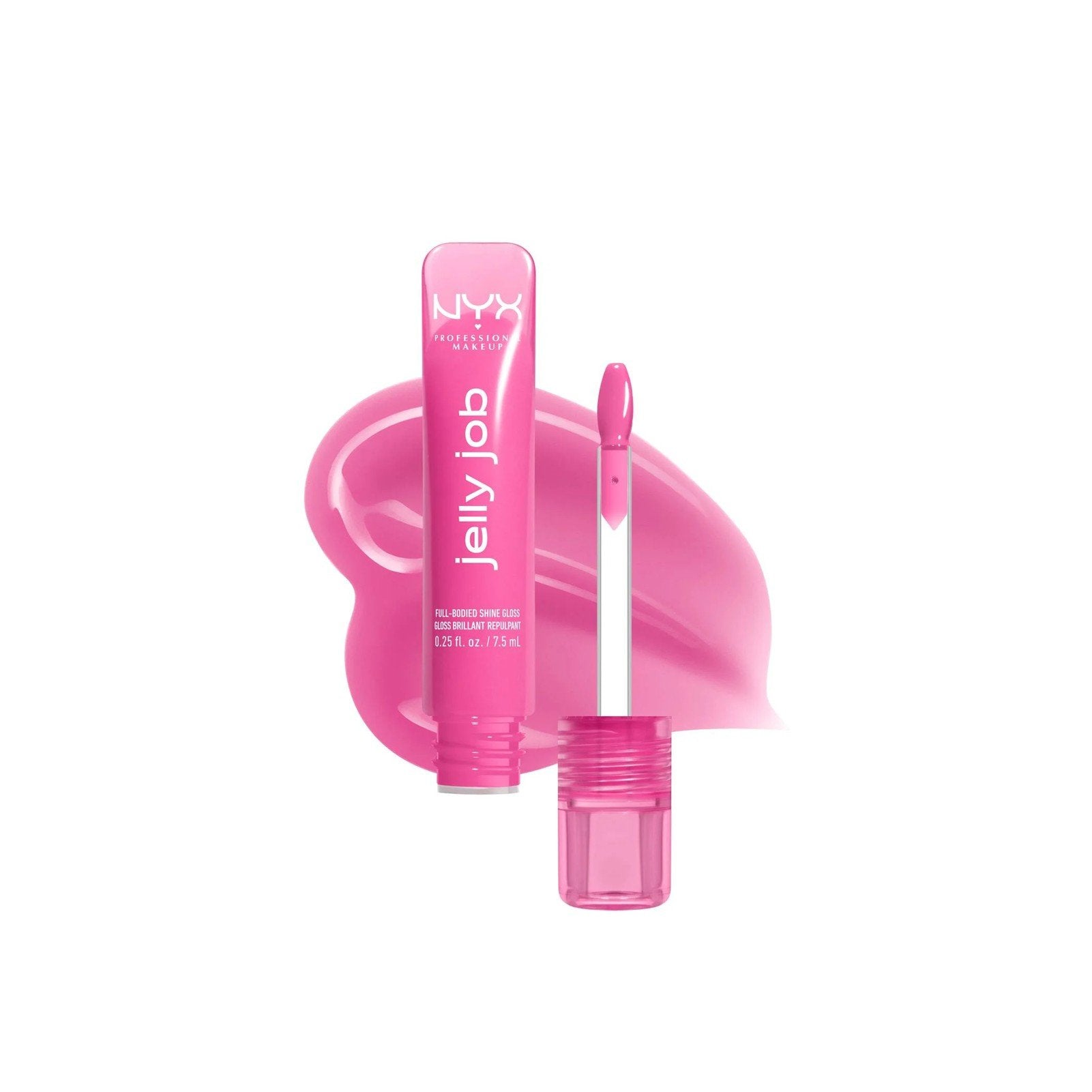 Nyx Professional Make Up NYX Pro Makeup Jelly Job Brilho Gloss de Cobertura Total Jelly Icing 7,5ml