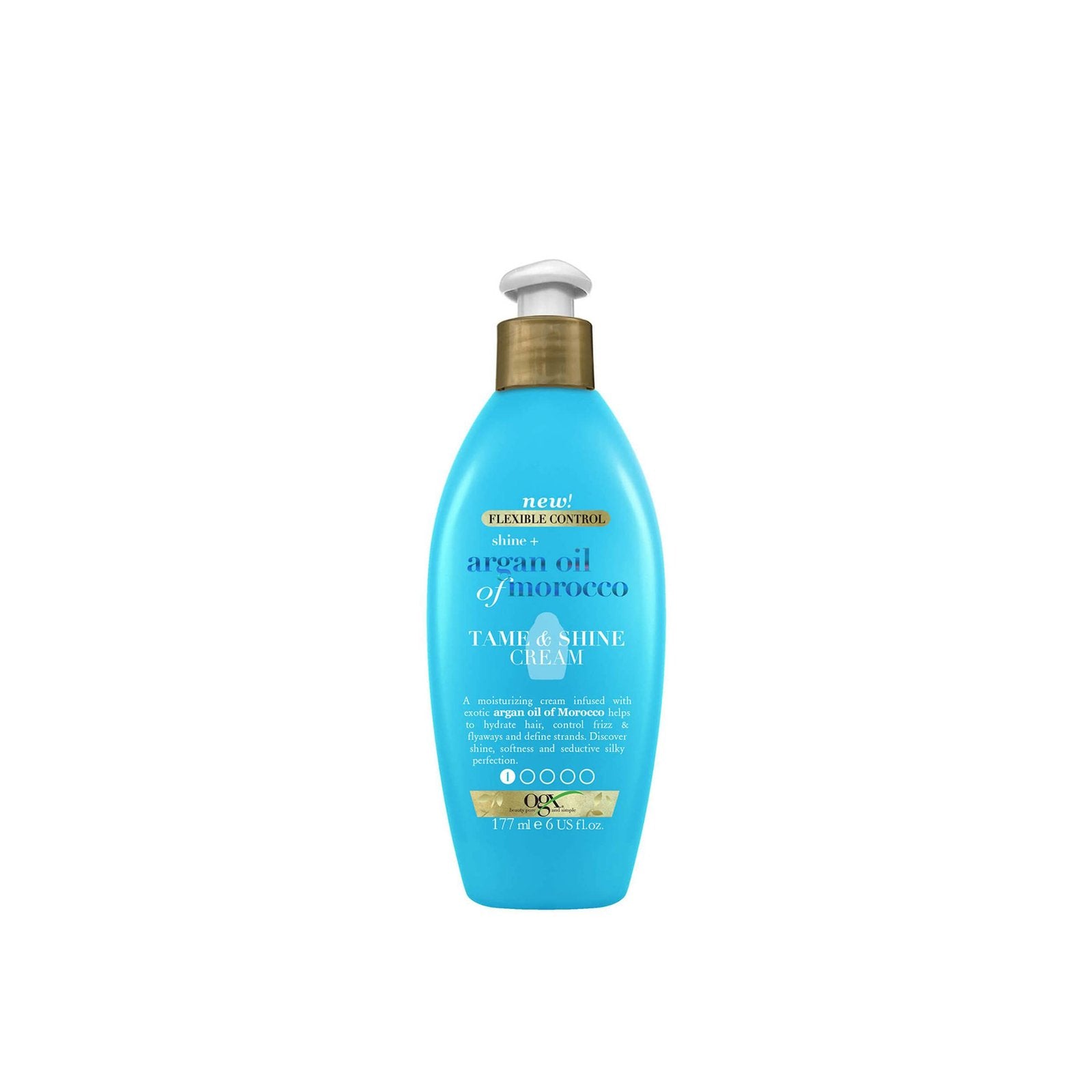 OGX Hydrate & Revive + Argan Oil Of Morocco Extra Strength Tame & Shine Cream 177ml