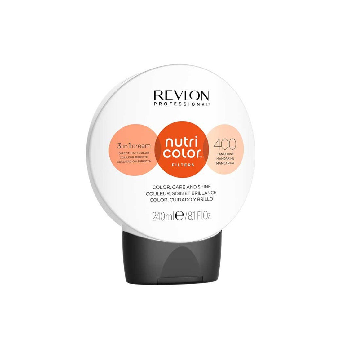 Revlon Professional Nutri Color Filters 3-In-1 Cream Hair Dye 400 Tangerine 240ml