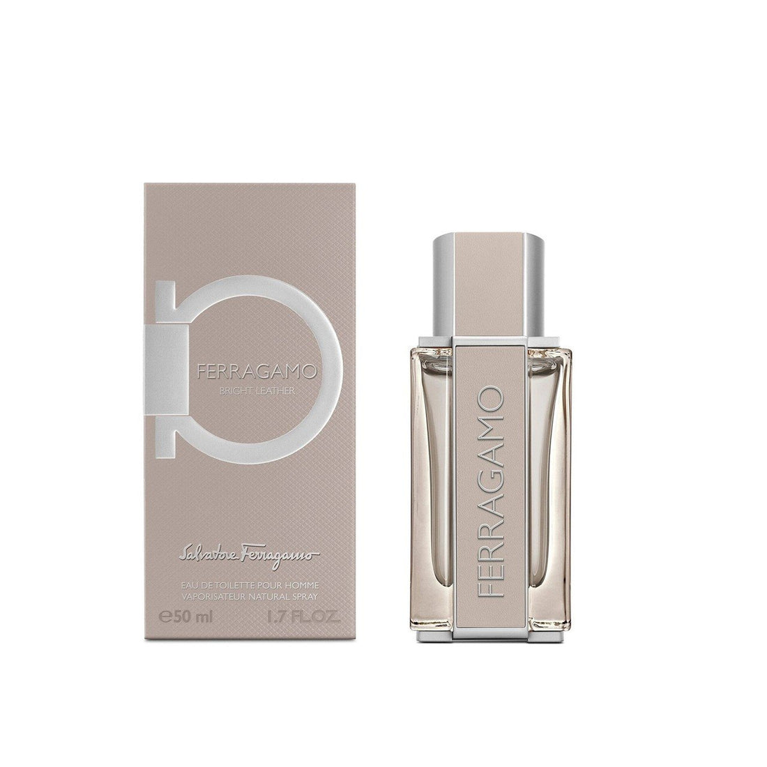Salvatore Ferragamo Bright Leather Eau de Toilette Pour Homme 50ml