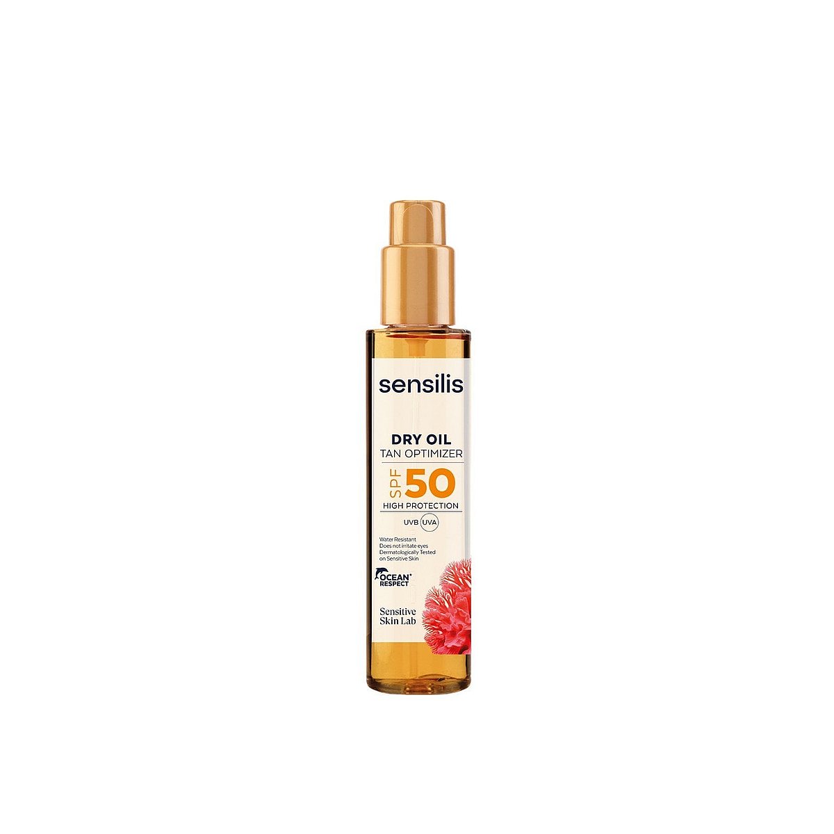 Sensilis Dry Oil Tan Optimizer Dry Oil Body Sunscreen SPF50 150 ml