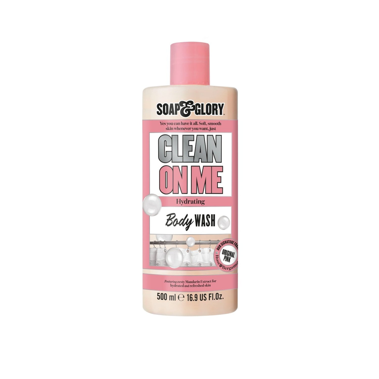 Soap & Glory Clean on Me Hydrating Body Wash 500ml