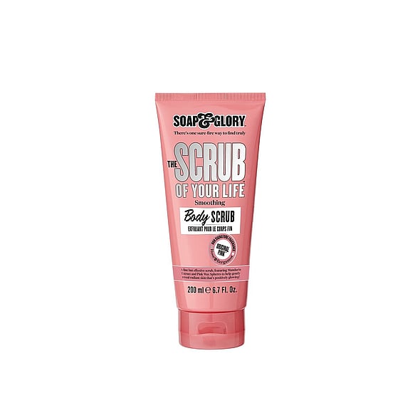 Soap & Glory The Scrub of Your Life Smoothing Body Scrub 200ml exfoliates, hydrates, and softens skin