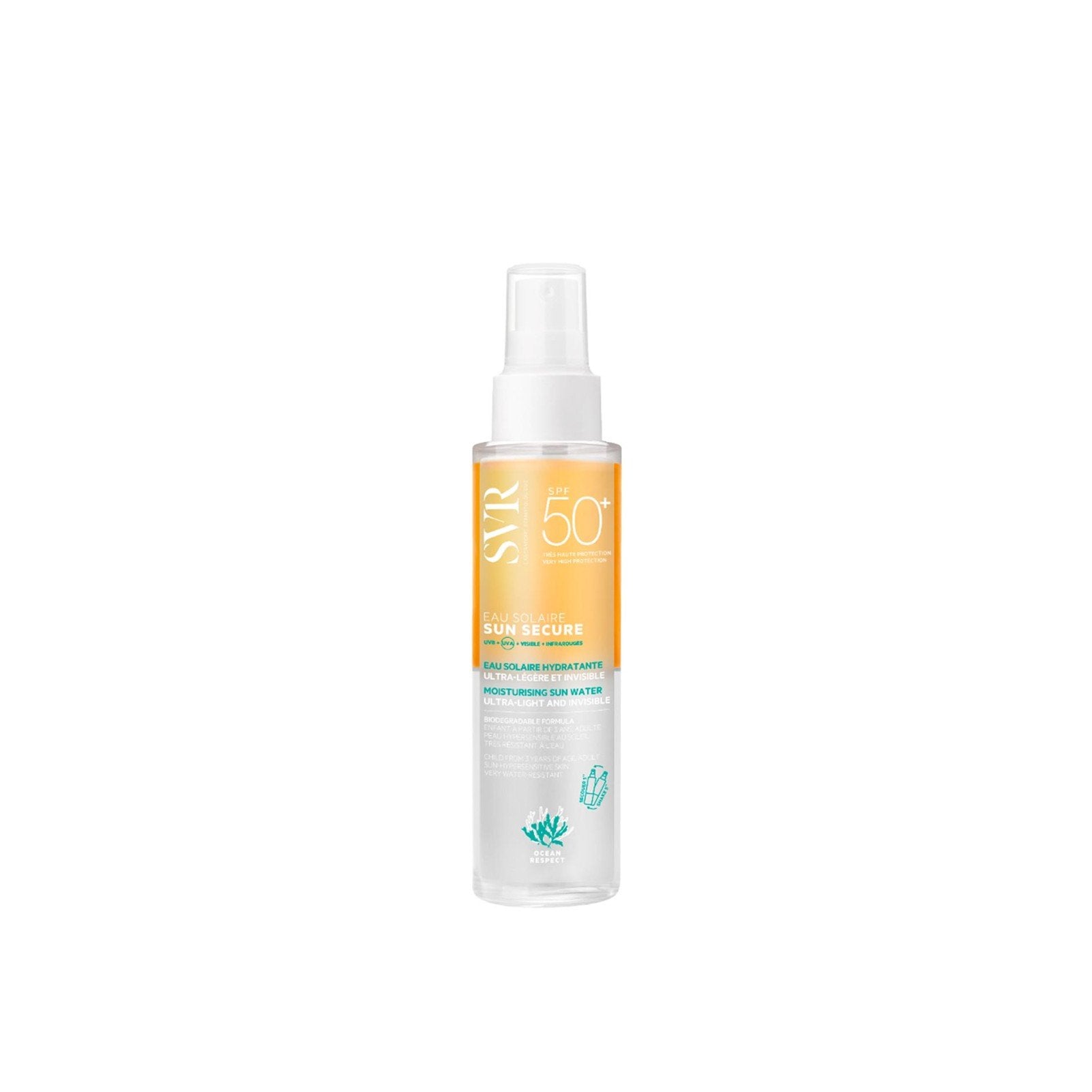 Svr Sun Secure Moisturizing Eau Solaire SPF50+ 100 ml