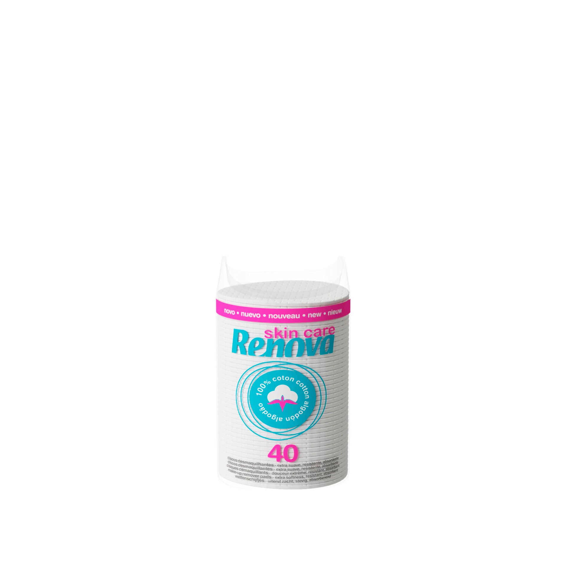 Renova Makeup Remover Discs Maxi 40 Un
