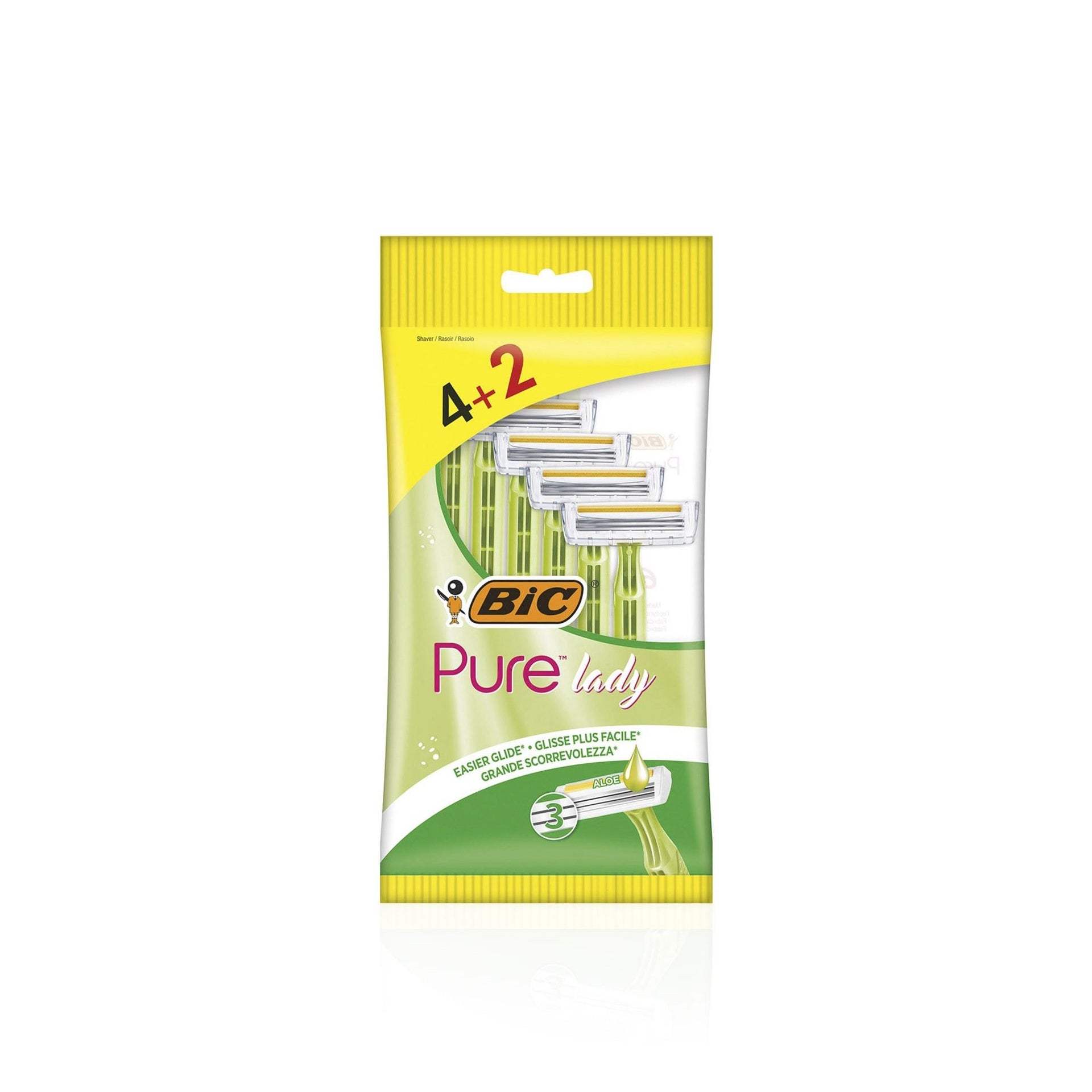 Bic Pure 3 4ud + 2ud