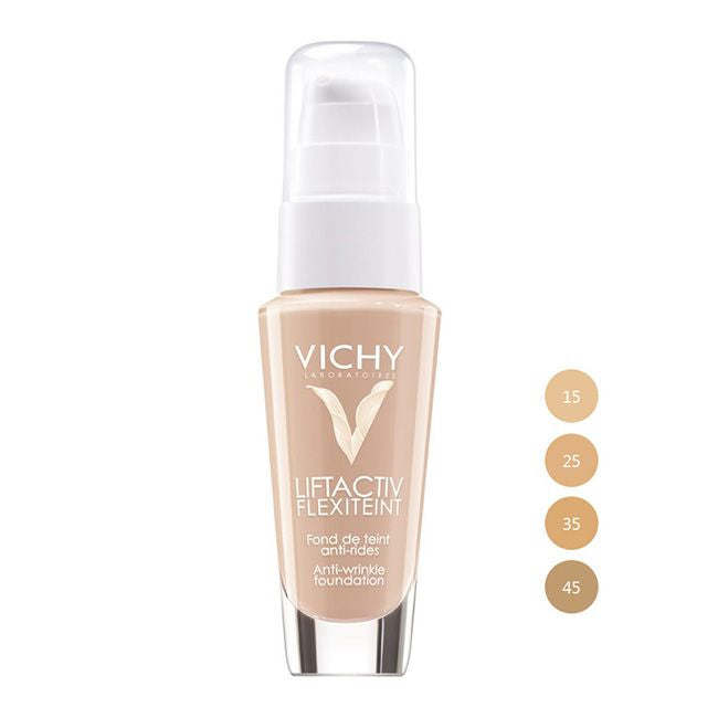 Vichy Liftactiv Flexiteint Base Antirrugas - Cor: 45 Dourado 30ml